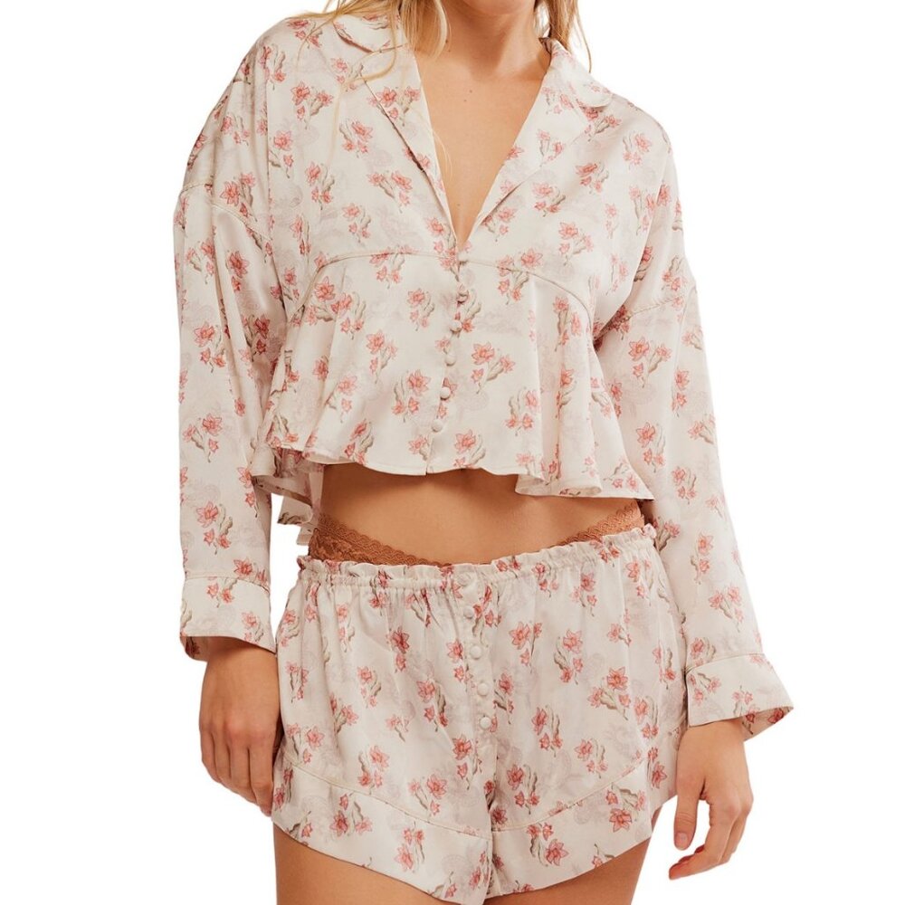 NWT - Intimately Free People Beauty Sleep Pajama Set